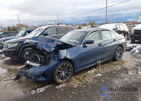 2021 BMW 330I xDrive from USA, damaged, VIN 3MW5R7J09M8B64438